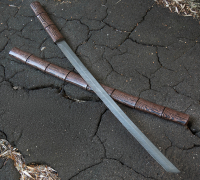 Катана из дамасской стали Катана из дамасской стали купить на сайте koval-knife.shop